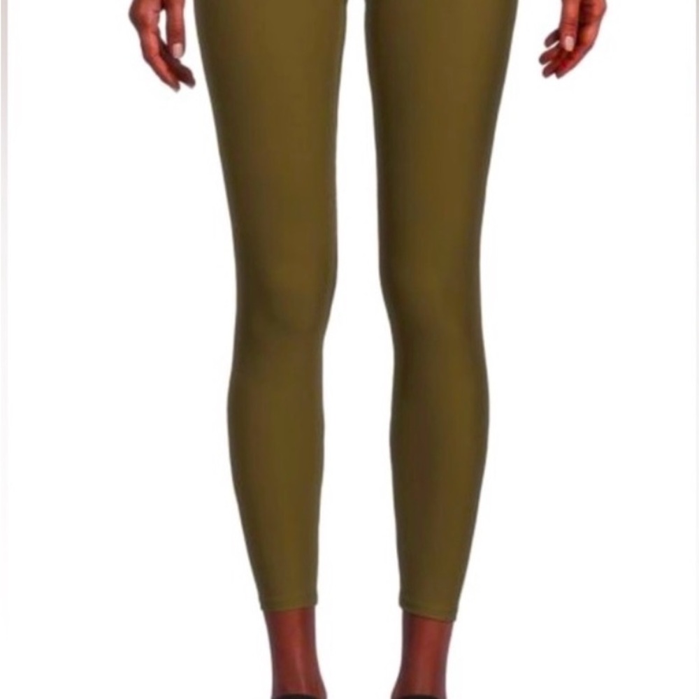 Sage Collective Spanish Moss Green Women's Leggings M L XL